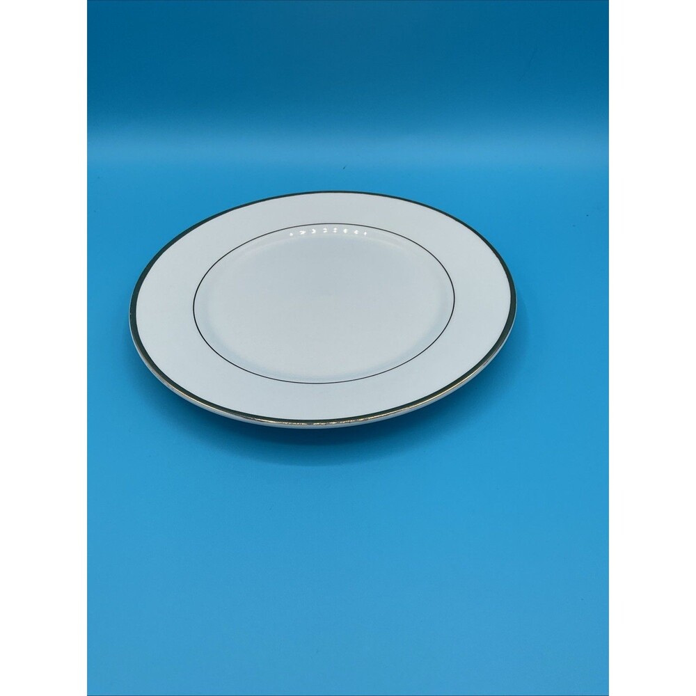 JCPenney Home Collection Gold Band Rim Salad Plates 7 1/2”(8 Available)